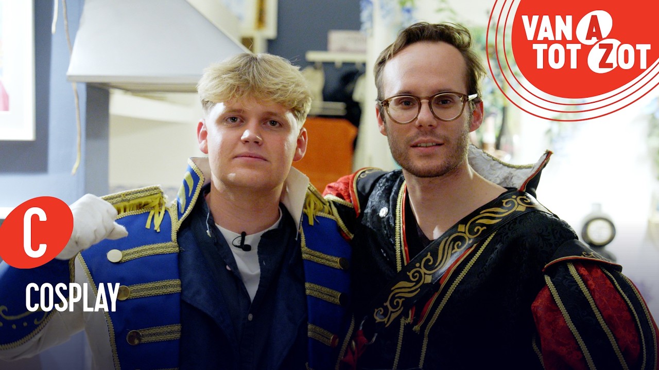 Vincent en Gerben doen aan Cosplay! | Van A Tot Zot