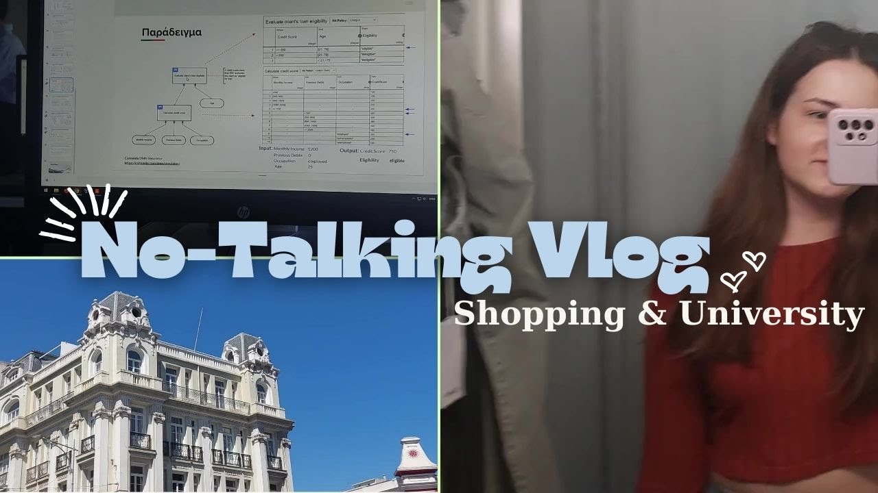 Aesthetic No-Talking Vlog In Greece | XGoldy