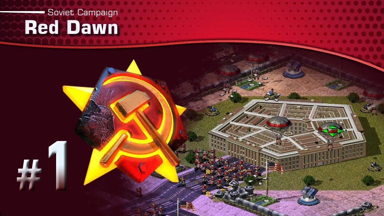 Red Alert 2: Soviet Mission 1 - Red Dawn [Long-play & Tips]