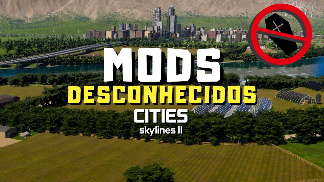 MODS DE CITIES SKYLINES 2 que talvez VOCÊ NÃO CONHEÇA!