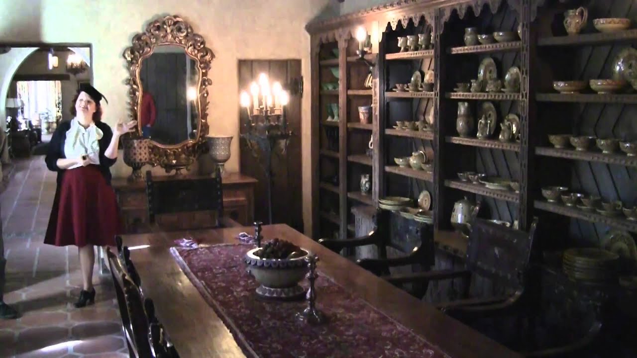Scotty's Castle Interior Tour - Long Version - Death Valley Ranch, California