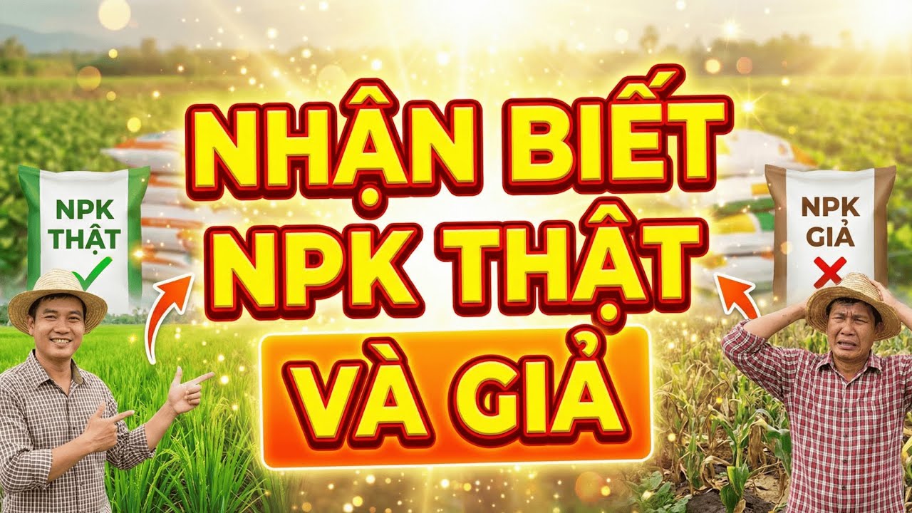 Làm Thế Nào Để Phân Biệt Phân Bón NPK Thật Và Giả?