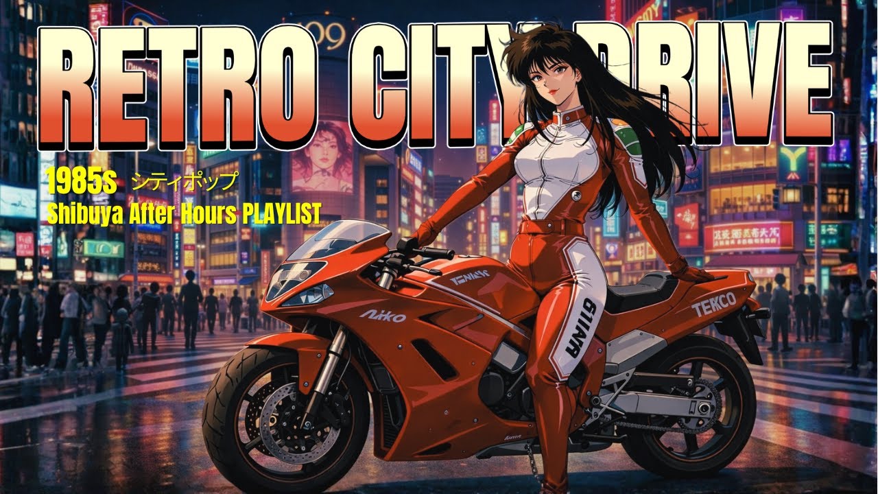 CITY POP 1985 – Shibuya After Dark 🌙 | 懐かしい日本シティポッ【Playlist 5】