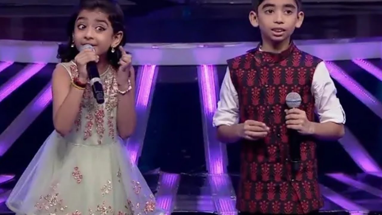 Hrithik🥰& Ahana😍🤗Plze Subscribe our தமிழ் channel🙏Super singer junior 6