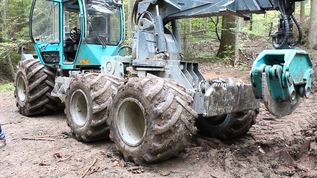 HSM 904Z Grapple Skidder, Alemania, part 1