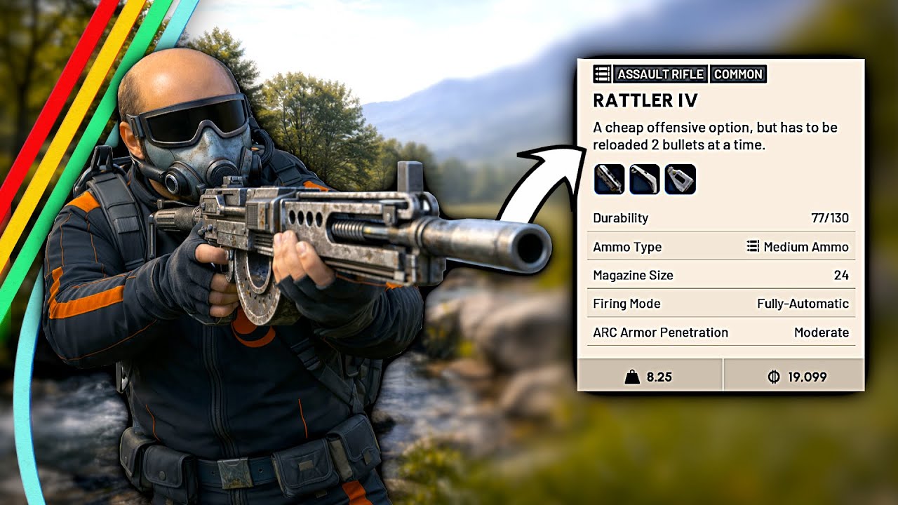 The RATTLER is INSANE In ARC Raiders! (PvP & Looting)