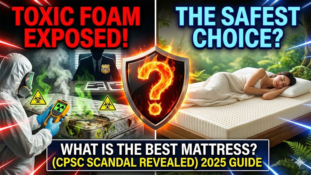 What is the Best Mattress? (Exposing the Toxic Foam & CPSC Scandal) 2025 Complete Mattress Education