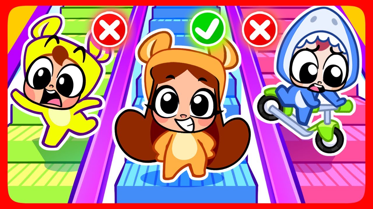 Protect Yourself in Public Places 😣  Safety Rules for Kids ⛔️ By Doo Bee Doo Kids