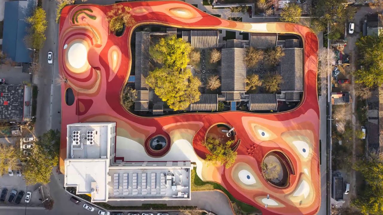 Architecture Project - YueCheng Courtyard Kindergarten Project (MAD Architects)