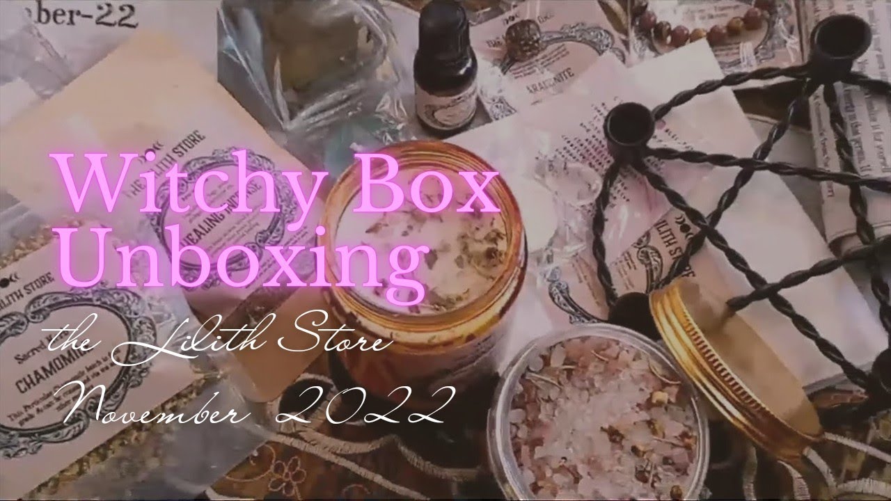 Mystery Box Unboxing || From The Lilith Store #mysterybox #mysteryboxunboxing #witchcraft