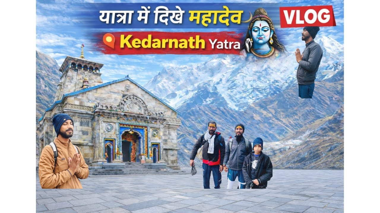 Kedarnath Trek Experience 🏔️ | Mandir Darshan | Raste mein Dikhe Mahadev | Kedarnth Yatra Vlog 🕉️🔱🙏