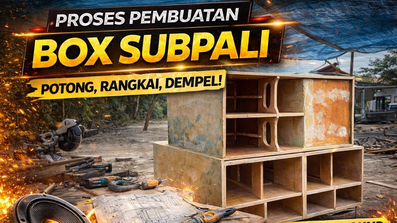 Part 1 || proses box subpai 118 spek horeg Josjisss 