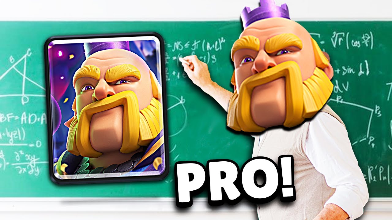 SCUOLA di GIGANTE ROYALE... PRO PLAYER mi GUIDA! 👨🏻‍🏫 Clash Royale ITA