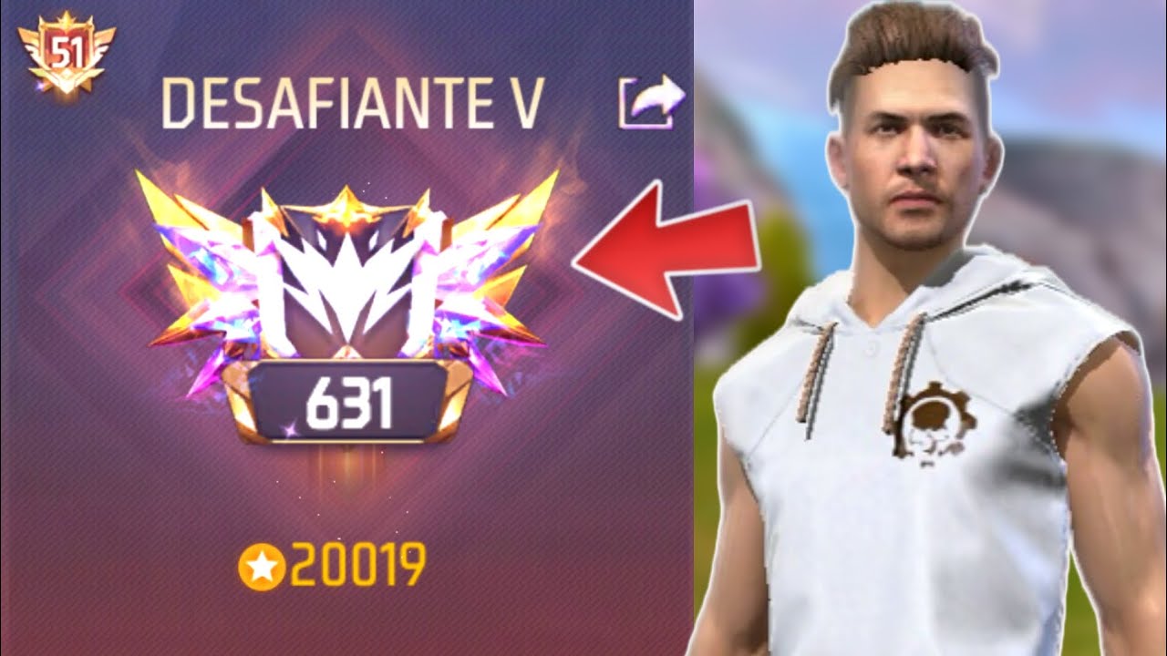 COMO PEGAR DESAFIANTE SENDO INICIANTE NO FREE FIRE