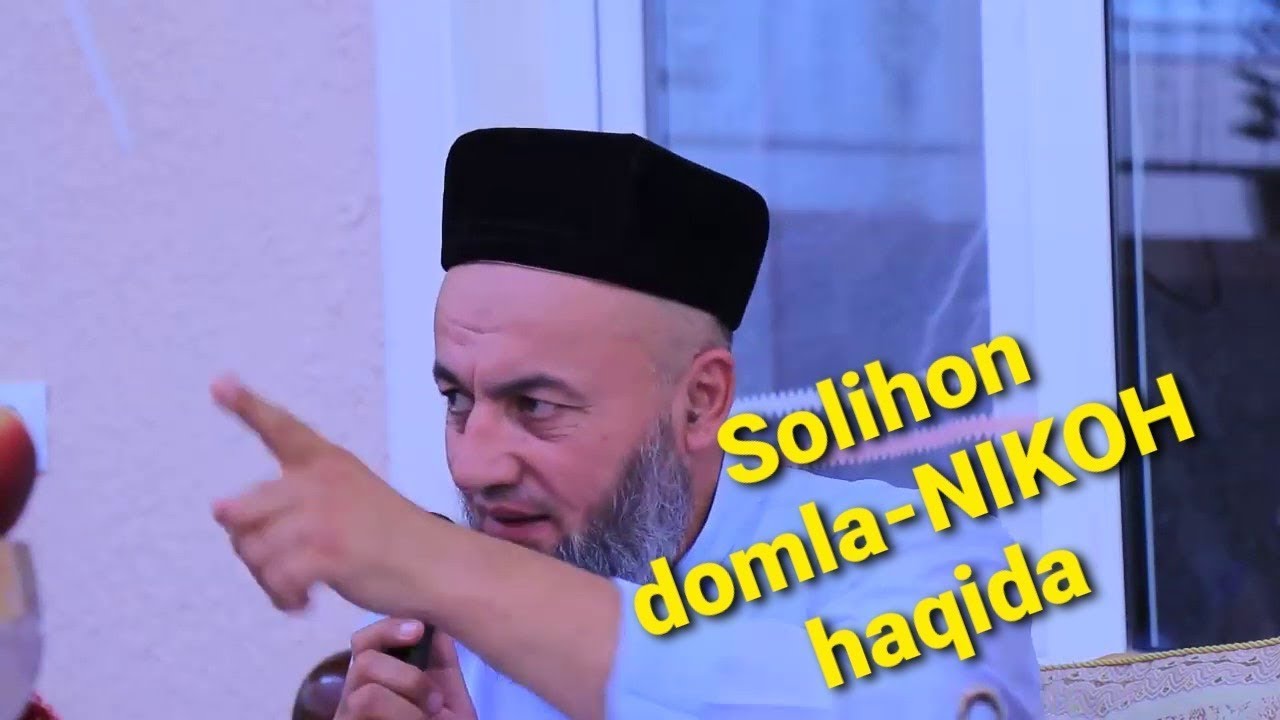 SOLIHON DOMLA NIKOH HAQIDA MA'VIZA