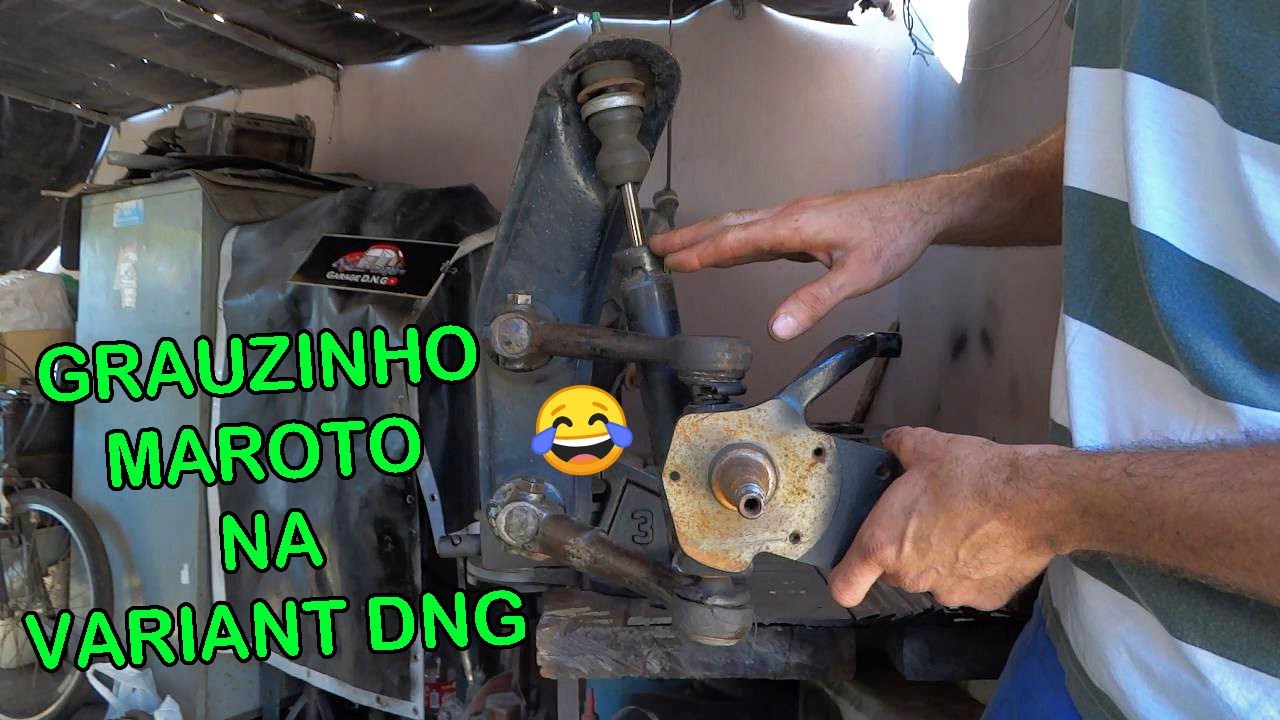 COMO REBAIXAR A SUSPENSÃO DE PIVÔ DO FUSCA VARIANT BRASILIA.... (VARIANT DNG PARTE 23)