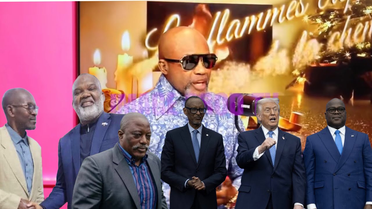 bogus Donald Trump VEULENT LA TÊTE DE KAGAME  KABILA ET KATUMBI A LUANDA POUR SUPPLIER TSHISEKEDI 