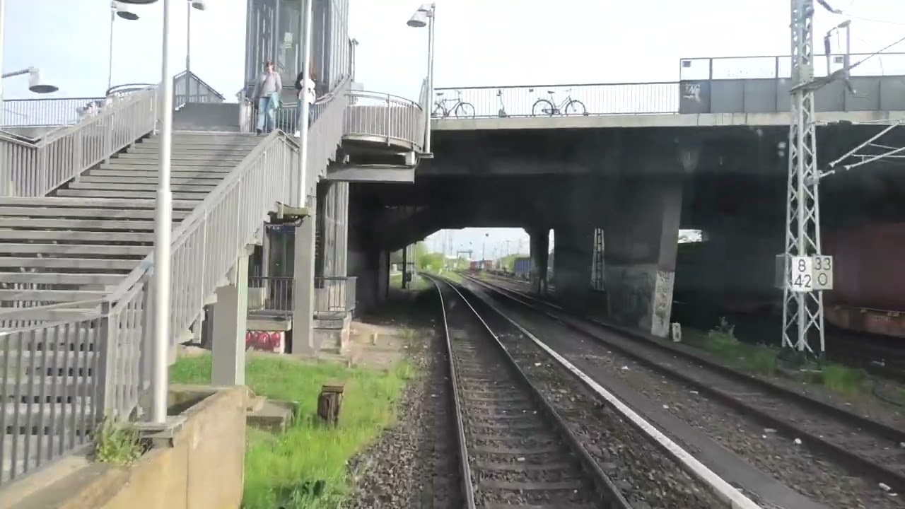 S-Bahn Berlin 2023 Linie S7 - Führerstandsmitfahrt