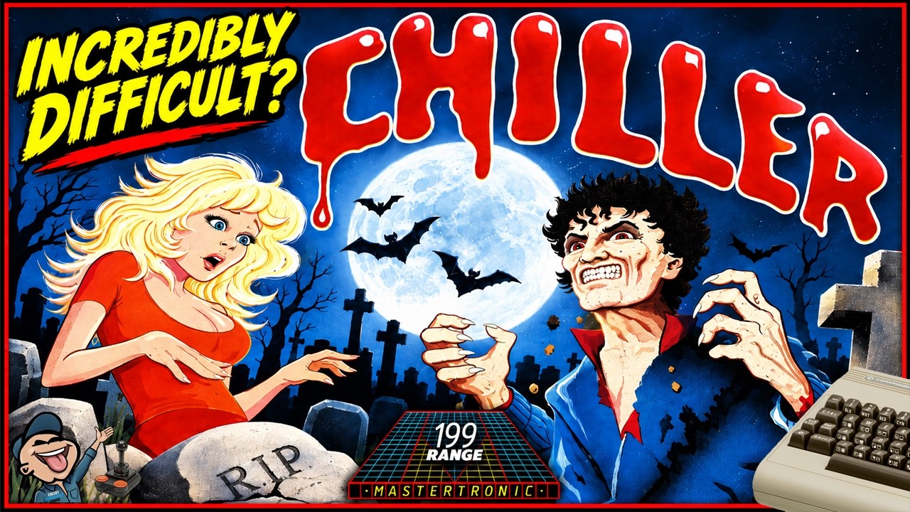 CHILLER &ndash; Commodore 64 (1984) | Mastertronic&rsquo;s Horror-Themed Platform Adventure