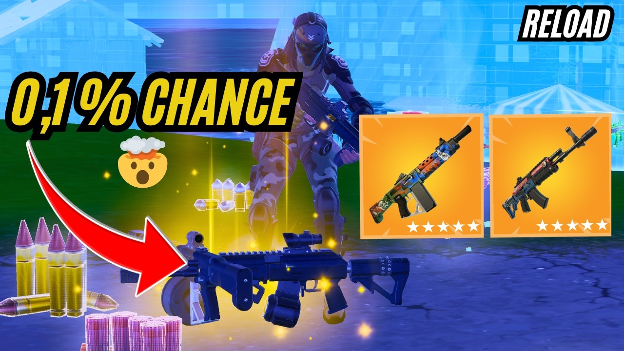 Extrem selten! Mythische C5 Waffen gefunden (Fortnite Reload)