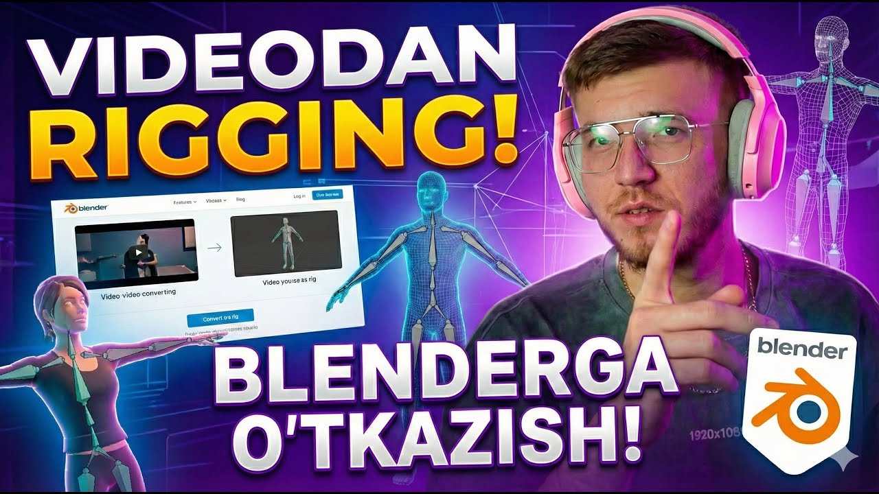 AI BILAN 3D ANIMATSIYA