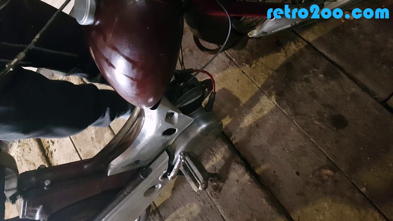 Simson SR2 odpalenie