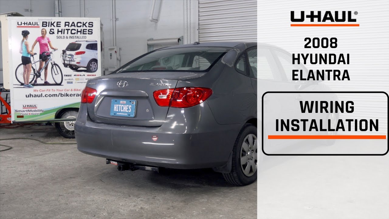2008 Hyundai Elantra Trailer Wiring Harness Installation