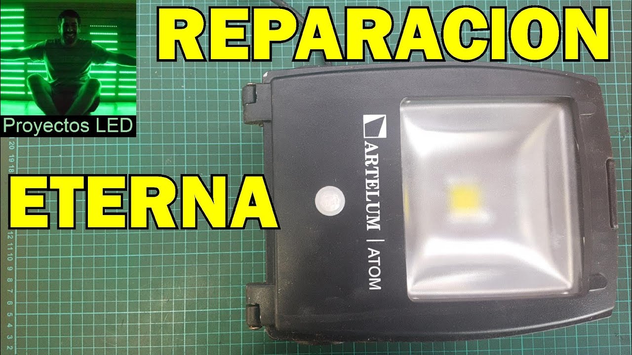Reparación definitiva de reflector LED