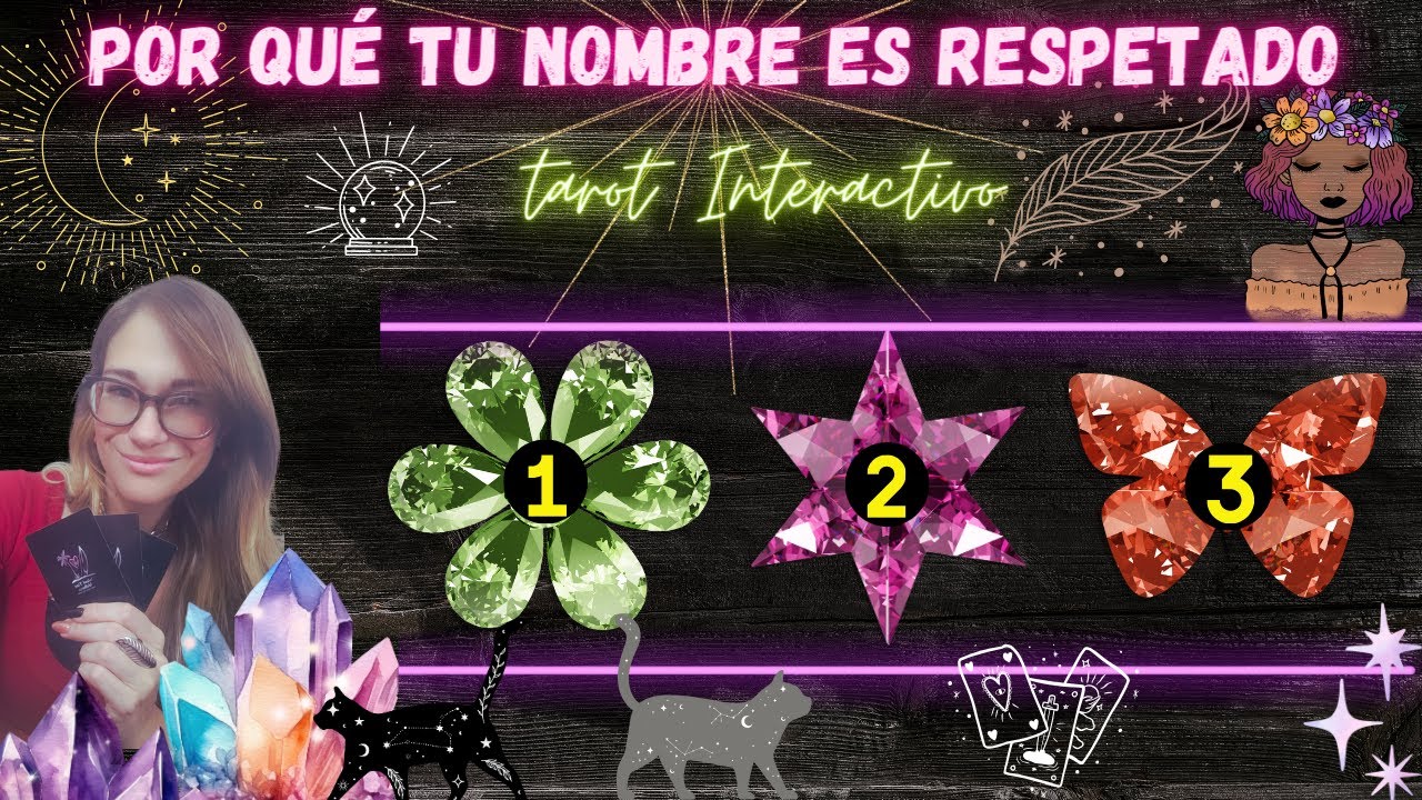 Por Qué Tu  Nombre Es Respetado🔍👀 Tarot Interactivo🔮Elige Una Imagen🧿
