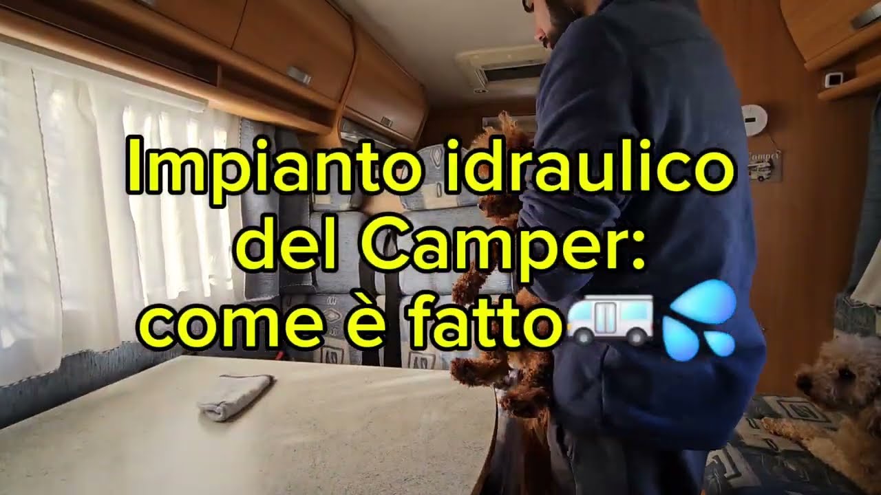 Impianto idraulico del camper : come è fatto🚐🦖💦