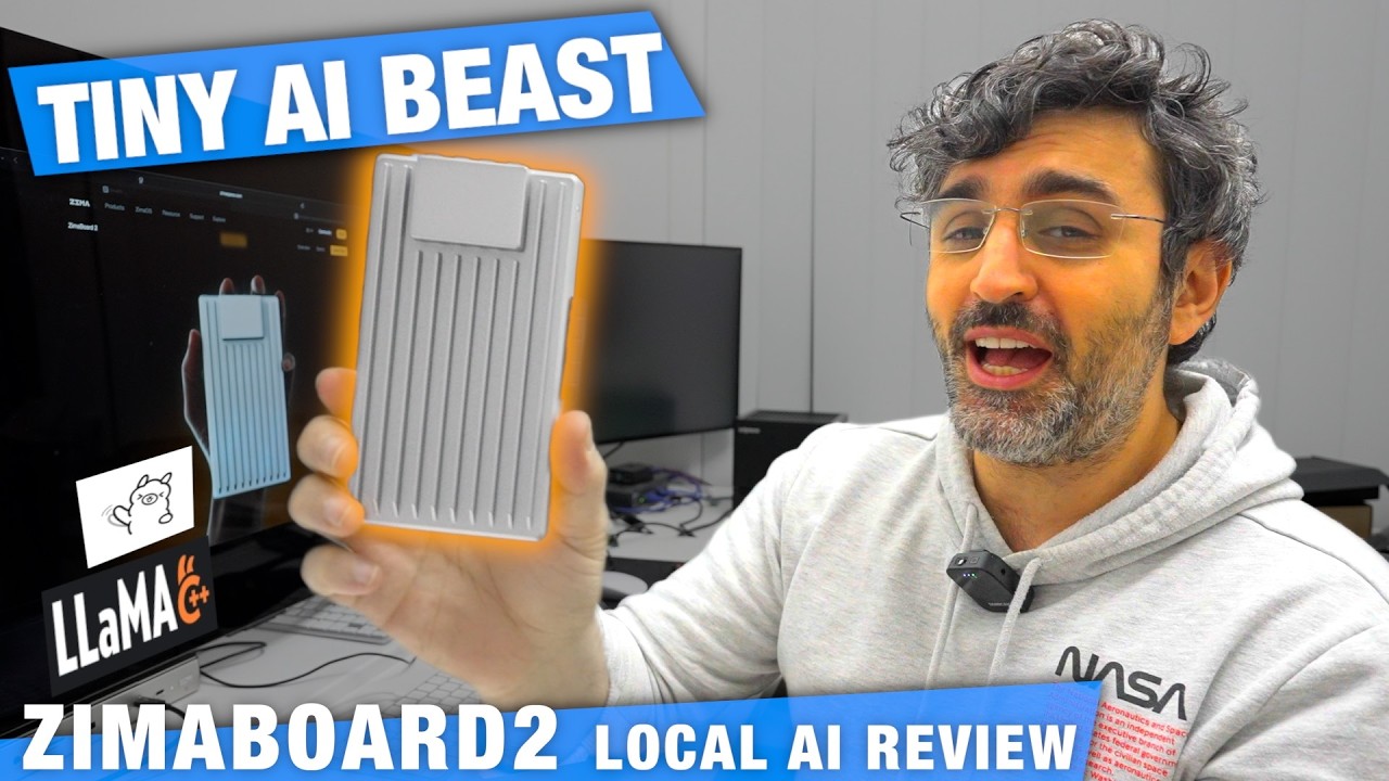 Справится ли этот КРОШЕЧНЫЙ ZimaBoard 2 за $399 с локальным ИИ? 🔥 (Ollama и Llama.cpp)