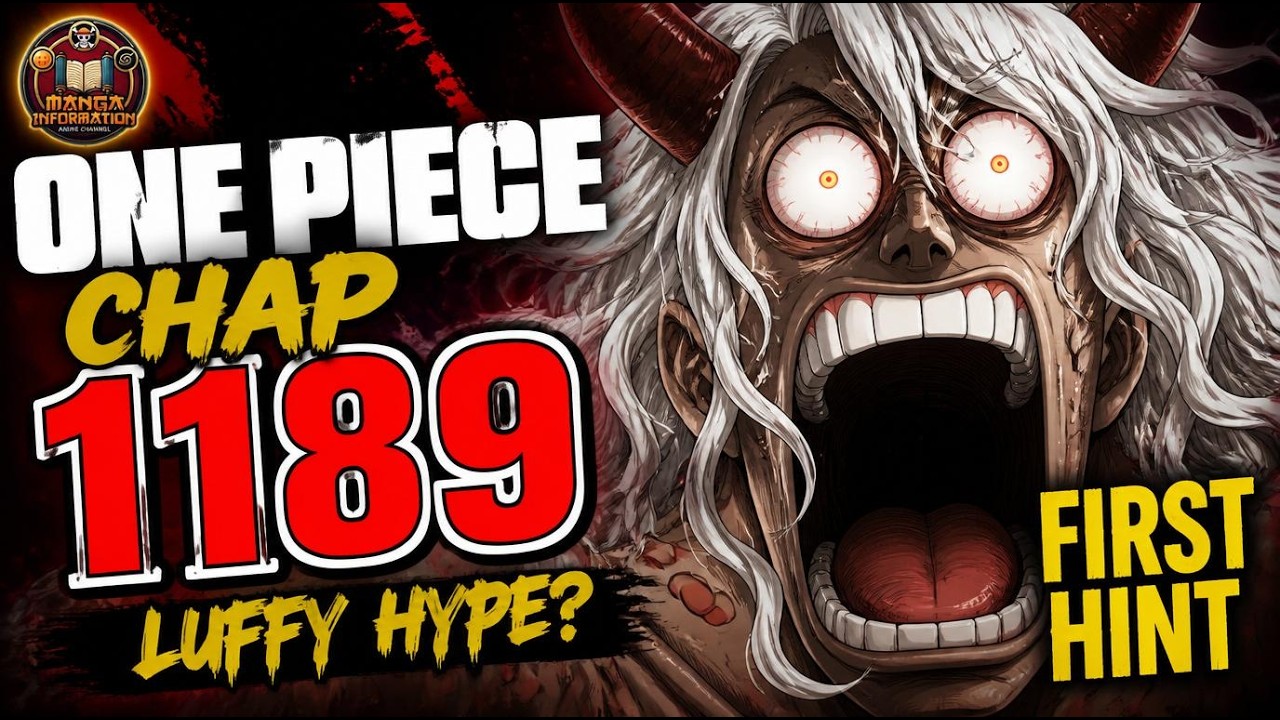 ONE PIECE 1189   FIRST HINT - LUFFY HYPE?