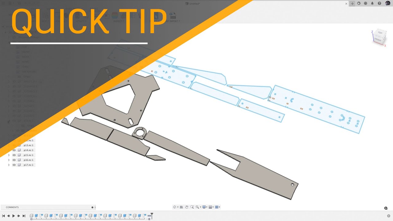 QUICK TIP: DXF Import Utility for Fusion 360