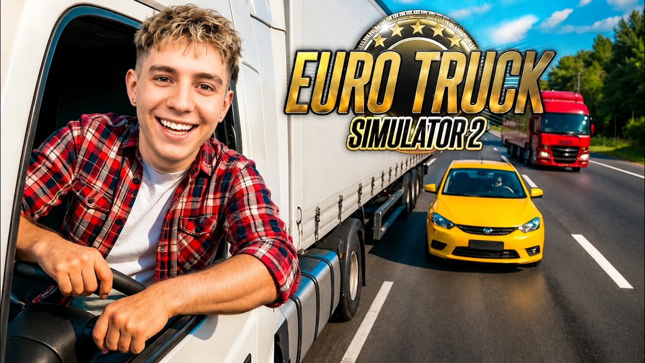 ГЛЕНТ СТАЛ ДАЛЬНОБОЙЩИКОМ! EURO TRUCK SIMULATOR 2