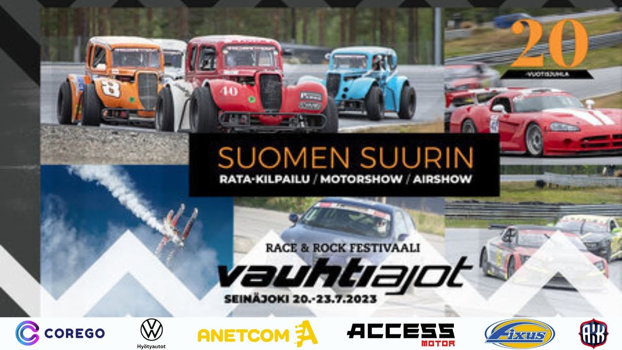 Finnish Racing Championship (FRC) I Vauhtiajot 23.7.2023 sunnuntai
