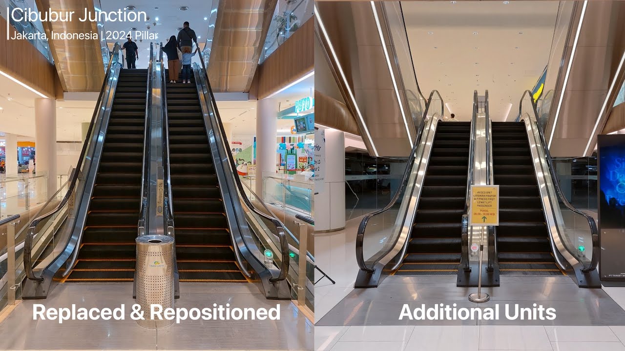 New Pillar Escalators at Cibubur Junction, Jakarta