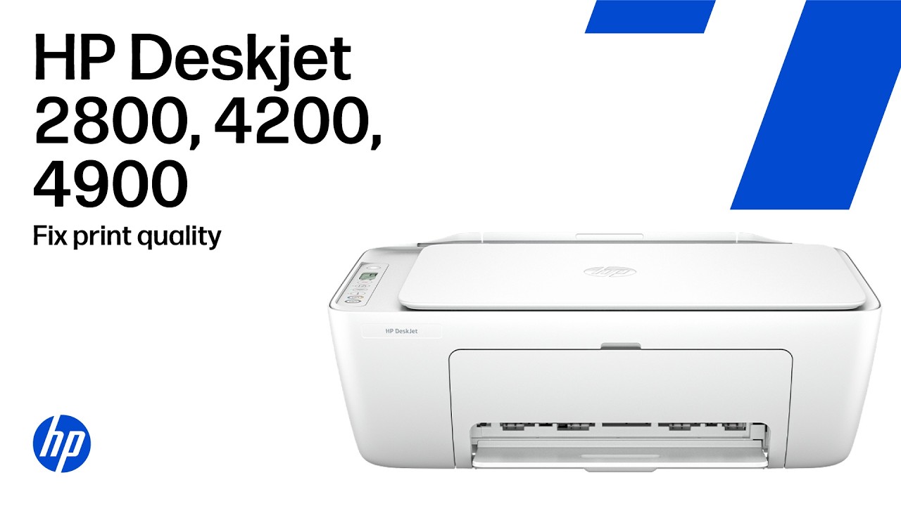 Fix print quality issues | HP DeskJet 2800, 4200, 4900 printer series | HP Support