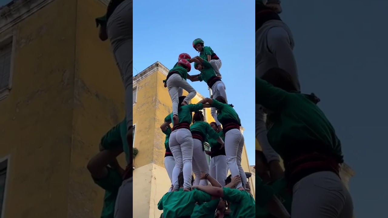 4d6a 3a ronda || Castellers de Cerdanyola || Festa Major de Blanes 27/07/2024