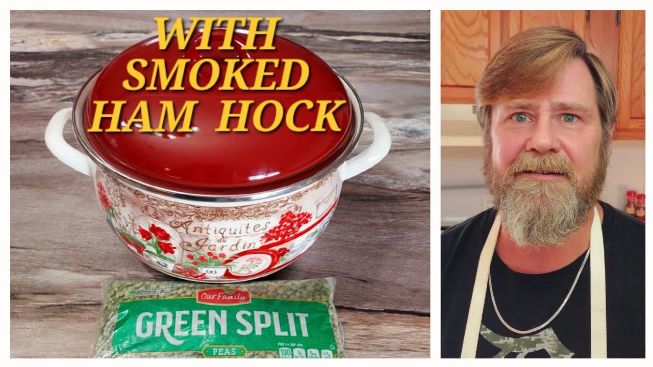 SPLIT PEA SOUP RECIPE. WITH HAM HOCK!