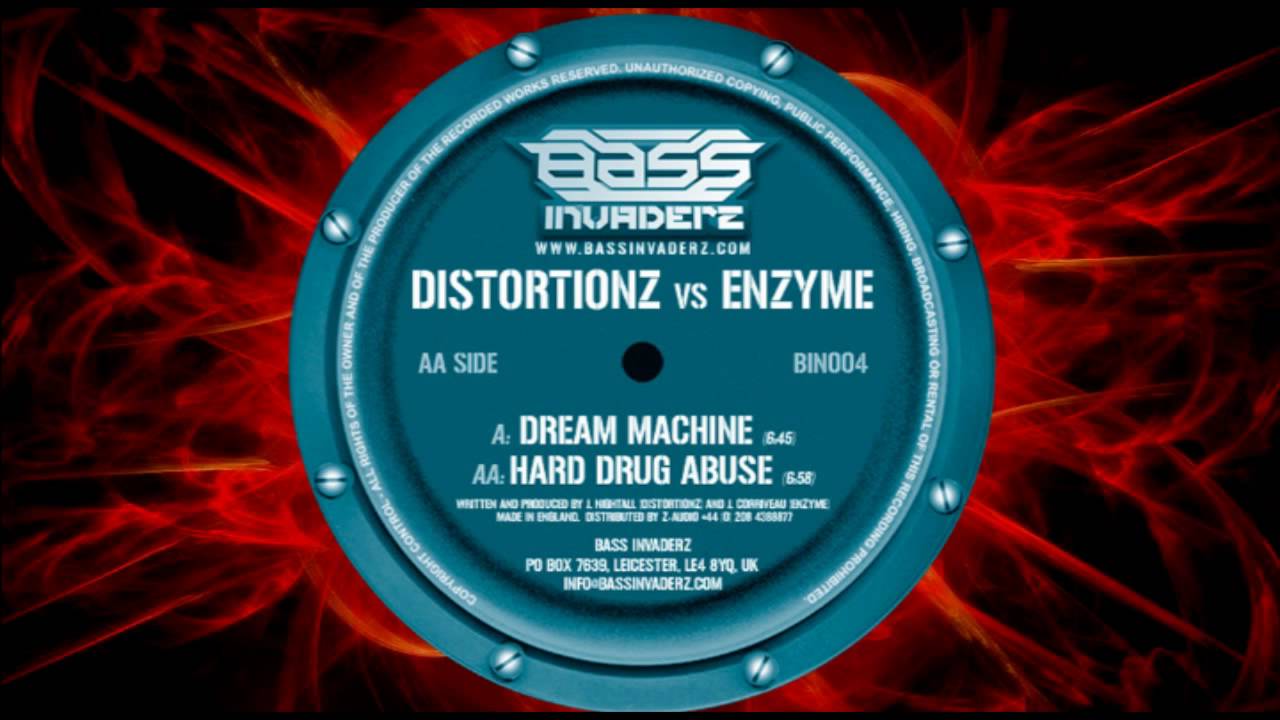 Distortionz vs Enzyme - Hard Drug Abuse - Bass Invaderz - Breakbeat, Nuskool Breaks