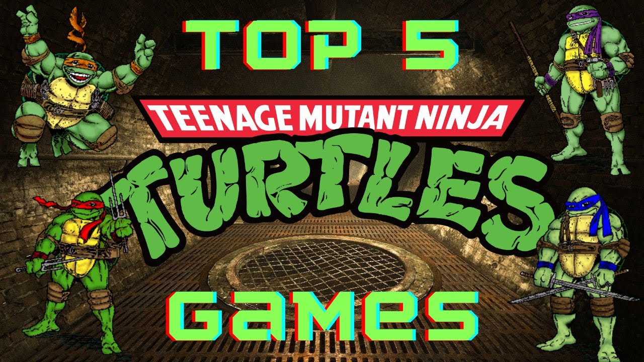 Top 5 Ninja Turtle 🐢 Games