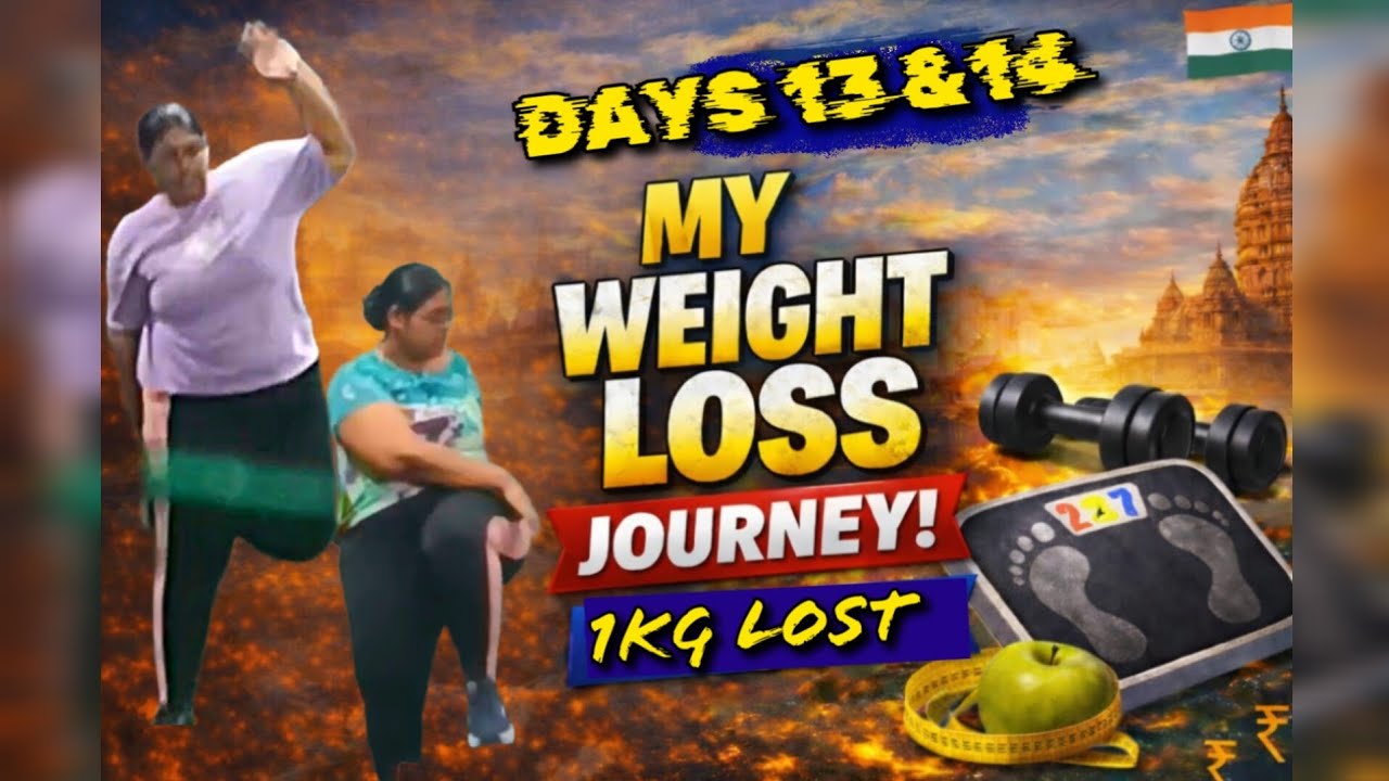 1 கிலோ குறைஞ்சிடுச்சு!! | 90 Days Weightloss Challenge | Days 13 & 14