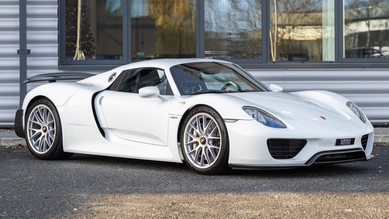 2016 Porsche 918 Spyder - (Paint to Sample) Grand Prix White - Walkaround (4K)