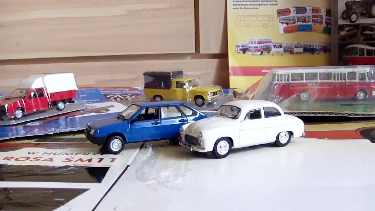 ( Unboxing )Odpakowujemy 5 modeli De Agostini.