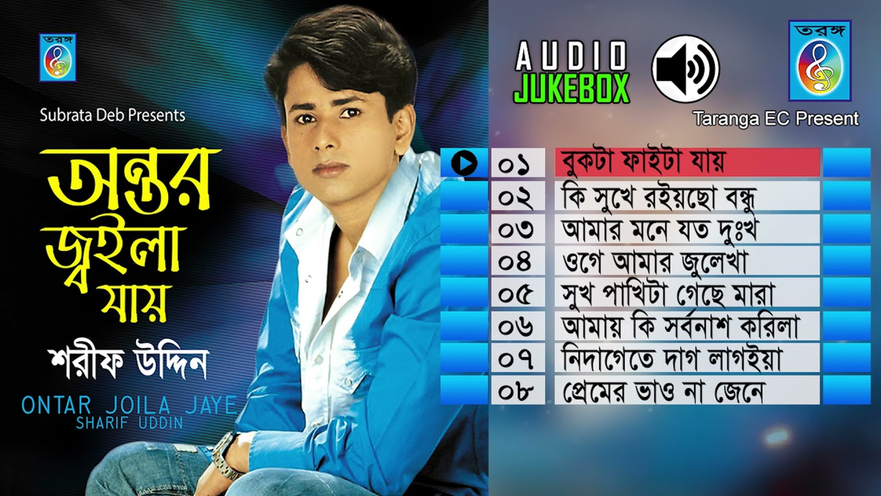 অন্তর জ্বইলা যায় | Antor joila jay | শরীফ উদ্দিন | Taranga EC