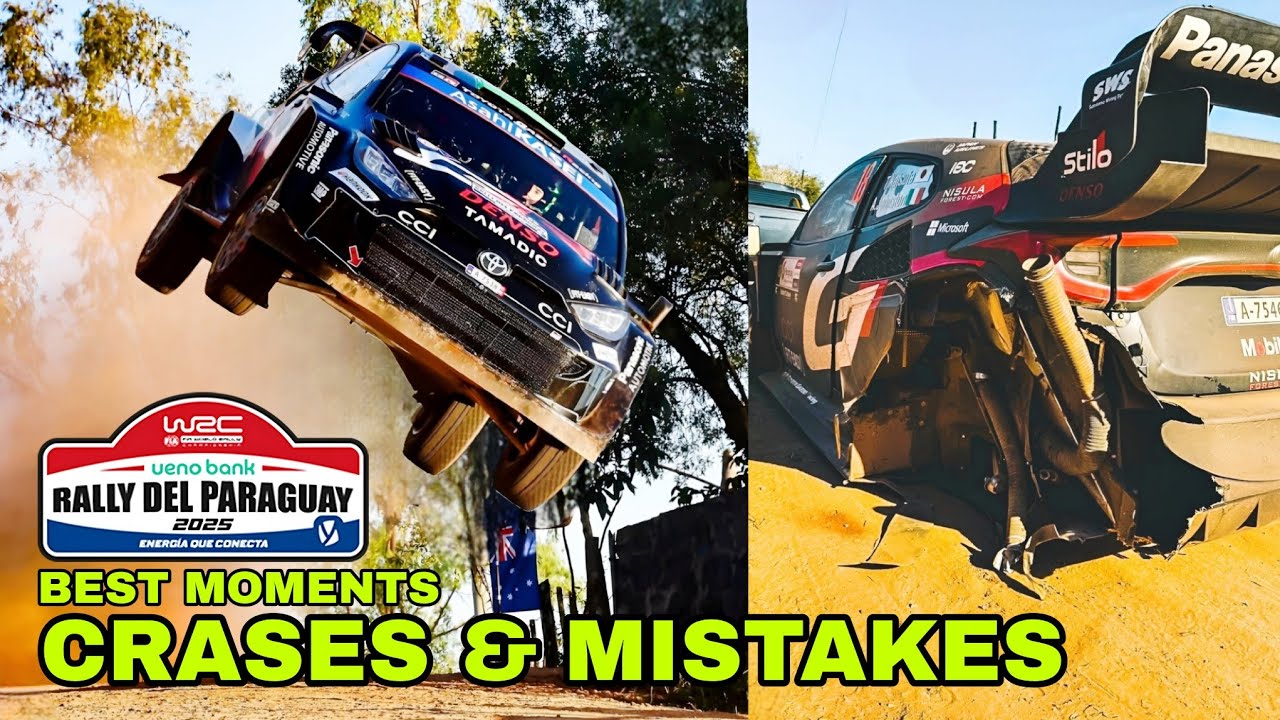 WRC UENO RALLY DEL PARAGUAY 2025 HIGHLIGHTS - WRC777 