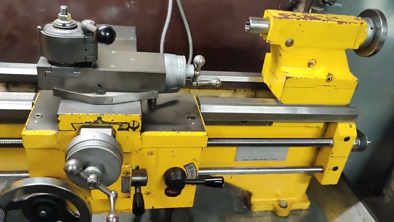 Old-Papa hat ne Neue - Eine alte Drehmaschine TaiCut 1122A  (Part 3v3)