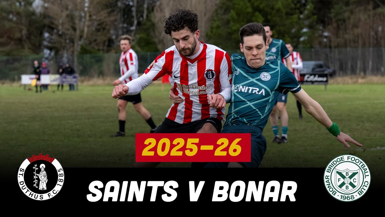 St Duthus 2 - 1 Bonar Bridge | Match Highlights | North Caledonian League | 13 December 2025