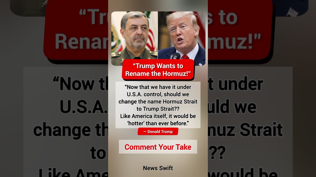 &ldquo;TRUMP STRAIT?
