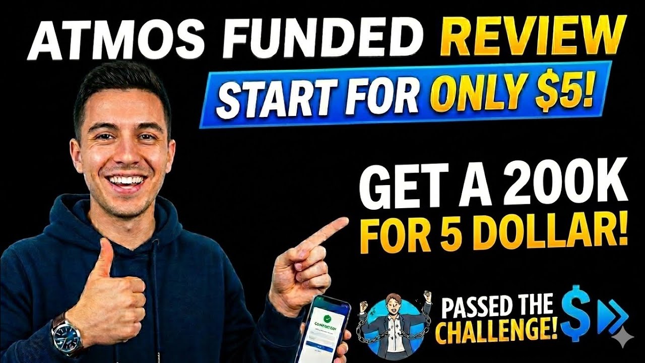 ATMOS FUNDED REVIEW | GET 200K ACCOUNT FOR 5$